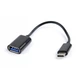 Дата кабель OTG USB 2.0 AF to Type-C 0.2m Cablexpert (A-OTG-CMAF2-01) - изображение 1