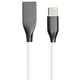 Дата кабель USB 2.0 AM to USB-C 1.0m white PowerPlant (CA910717) - изображение 1