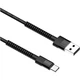 Дата USB-C кабель USB-C 1.0m 2.4А black ColorWay - зображення 4