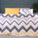 Комплект постільної білизни Mirson Двоспальний 175х210 см 17-0829 Zigzag ornament Бязь (2200011565767) - зображення 2
