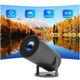 Портативный мини проектор Projector HY300 Ultra HD 4K до 130 дюймов, HDMI, поддержка Android и iOS, Bluetooth 5.0, Wi-Fi 6, мультимедийный домашний кинотеатр black - изображение 2