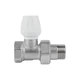 Кран радіаторний Icma 1/2" прямий №813 - зображення 3