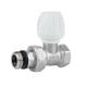 Кран радиаторный Icma 1/2" с антипротечкой прямой №813+940 - изображение 1