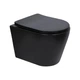 Унитаз подвесной Qtap Scorpio Ultra Quiet с сиденьем с сиденьем Soft-Close MATT BLACK QT14332380AMB - изображение 1