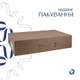 Комплект Albatross: Раковина врезная мебельная 820x460x180 мм, White, прямоугольная + Донный клапан Pop-up PU02O - изображение 5