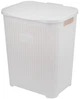 Корзина для белья Violet House 47 х 33.5 х 40 см 45 л White (1007 Виолетта WHITE 45 л) - изображение 3