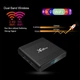 Смарт ТВ-приставка Android Smart TV тюнер для телевізора цифровий медіаплеєр Amlogic X96 Air TV BOX |S905X3, 4GB RAM, 32GB ROM, Android 9.0, пульт ДУ, LED дисплей, Bluetooth, WiFi| Чорний - зображення 8