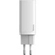Мережевий зарядний пристрій адаптер BASEUS GaN2 Lite Quick Charger зі швидкою зарядкою |1USB/1Type-C, QC/PD, 5A, 65W| Білий - зображення 3