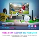 Смарт ТВ-приставка Android Smart TV тюнер для телевізора цифровий медіаплеєр Amlogic X96x4 Air TV BOX |S905X4, 4GB RAM, 32GB ROM, Android 11.0, пульт ДУ, LED дисплей, Bluetooth, WiFi, RGB підсвічування| Чорний - зображення 15