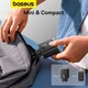 Мережевий зарядний пристрій адаптер Baseus Cube Pro Fast Charger зі швидкою зарядкою|1USB/2Type-C, 65W/3A, PD/QC| Чорний - зображення 8