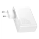 Сетевое зарядное устройство адаптер Baseus GaN2 Pro Quick Charger |2USB/2Type-C, QC/PD, 100W, 5A| Белый - изображение 4
