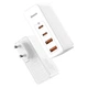 Сетевое зарядное устройство адаптер Baseus GaN2 Pro Quick Charger |2USB/2Type-C, QC/PD, 100W, 5A| Белый - изображение 5