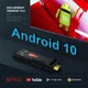 Смарт ТВ-приставка Android Smart TV для телевізора цифровий медіаплеєр Allwinner X96 S400 TV Stick |H313, 1GB RAM, 8GB ROM, Android 10.0, пульт ДУ, WiFi| Чорний - зображення 8