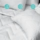Одеяло всесезонное Antistatic Sleep 140х210 см IDEIA гипоаллергенное антистатическая ткань - изображение 4