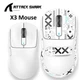 Беспроводная Игровая Мышь ATTACK SHARK X3 White 2.4G/Bluetooth/USB type-c Сенсор PAW3395 - изображение 6