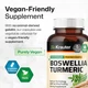 Добавка преміум-класу куркума босвеллія Bio Krauter Boswellia Turmeric 100 капсул - зображення 5