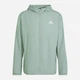 Спортивная ветровка мужская Adidas Running JD2331 2XL Бледно-зеленая (4067901846614) - изображение 6