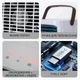 Мини кондиционер Arctic Air Cooler AND XL-1375 охлаждение и увлажнение контейнер для льда и воды USB белый - изображение 3