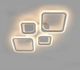 Светильник потолочный светодиодный LUMINARIA OVAL 80W 4S RC 725/423 WHITE 220V IP20 с пультом ДУ - изображение 2