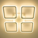 Светильник потолочный светодиодный LUMINARIA LOOK RGB 120W 4Q 540/70 WHITE/OPAL 220V IP20 с пультом ДУ - изображение 3