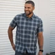 Сорочка тактична 5.11 Tactical Wyatt Plaid Short Sleeve Shirt S Black Plaid 3 - зображення 4