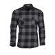 Рубашка фланелевая Sturm Mil-Tec Flannel Shirt Light L Black/Titan Gray - изображение 1