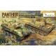 Збірна модель 1/72 Танк Panther Pz.Kpfw. V Ausf G 2в1 (w/Steel Road Wheels & AA Armour) Vespid Models VS720009 - изображение 1