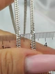 Серебряная цепочка 925 пробы плетения Двойной Панцир 3 мм 60 см (УБ-56ДП 60) - изображение 7