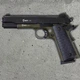 Стартовий пістолет Kuzey 911 black/khaki (Colt 1911) + патрони 25шт + кейс + 1 магазин - изображение 2