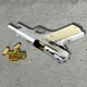 Стартовий пістолет Kuzey 911 SX shiny chrome (Colt 1911) + патрони 25шт + кейс + 1 магазин - зображення 5