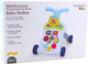 Chodzik-pchacz interaktywny LEAN Toys z kierownicą światłami i dźwiękami 22630 (5905991049791) - obraz 1