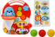 Chodzik-pchacz LEAN Toys 2w1 z panelem interaktywnym i stolikiem Czerwony 17384 (5905991002505) - obraz 5