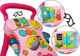 Дитячий штовхач LEAN Toys із зникаючим малюнком Рожевий 5995 (5908275992820) - зображення 5