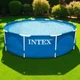 Круглый каркасный бассейн Intex 28200 Каркасный бассейн для всей семьи объемом 4485 л размер 305х76 см Синий - изображение 1