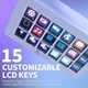 Мини-клавиатура консольная панель AJAZZ AKP153 Stream Controller, Studio Deck, 15 макропрограммируемых клавиш, действия в программах и ПО, таких как OBS, Twitch, YouTube и других, для стриминга, игр, работы с Mac и ПК, Белый - изображение 4