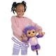 Інтерактивна іграшка мавпа Fingerlings Interactive Baby Monkey Purple - зображення 2