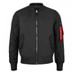 Куртка летняя Sturm Mil-Tec® US Summer MA1® Flight Jacket S Black - изображение 3