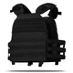 Плитоноска Modular Vest Ukrarmor Platform (M.V.P.) Lite. Cordura 1000. Цвет Черный M-XXL (регулируется сзади и на плечах) - изображение 1
