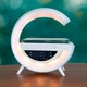 Нічник-світильник 3в1 BT-3401 з Bluetooth-колонкою, годинником і бездротовою зарядкою (VS7007193) - зображення 1