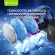 Вентилятор акумуляторний BAVIN BF-004 ICE CUBE TURBO FUN 10000RPM Black-purple - зображення 3