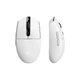 Геймерська акумуляторна бездротова (Bluetooth + 2,4G) миша Mchose G3 Ultra , PixArt 3395, 26000DPI, 8K White/Біла (MC-G3-6A) - изображение 2