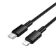 Кабель HOCO Type-C to Lightning Energy PD Charging Data Cable X119 |1m, 27W| black - изображение 1