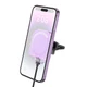 Утримувач HOCO Crystal magnetic wireless fast charging car holder HW17 (air outlet) |15W| white - изображение 5