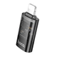 Перехідник Hoco iP male to c female OTG transparent adapter UA36A |480Mbps, 2A| black - изображение 3