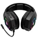 Навушники Onikuma Wireless Gaming Headset Headworn GT806, BT5.4, 2.4G, Type-C, 1000mAh, 10-100h, RGB, black - зображення 5