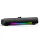 Акустика для ПК ONIKUMA L16, RGB Backlight, 5Wx2, BT5.3/USB, AUX, Mic, 1.6m, black - зображення 2