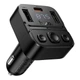 FM - трансмітер HOCO E87 Delta with Bluetooth 35W Black - изображение 3