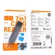Перехідник HOCO Spirit 2-in-1 USB 2.0 Card reader HB45 |480Mbps, 2TB Max| metal-grey - зображення 7