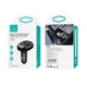 Адаптер автомобільний USAMS with Bluetooth FM Digital Display US-CC143 C25 |2USB/1Type-C, 3A/50W, QC/PD, TF| Колір Black - изображение 2