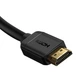 Кабель BASEUS high definition Series HDMI 4K To HDMI 4K Adapter Cable |3m, 4K, HDMI2.0| (CAKGQ-C01) black - изображение 3